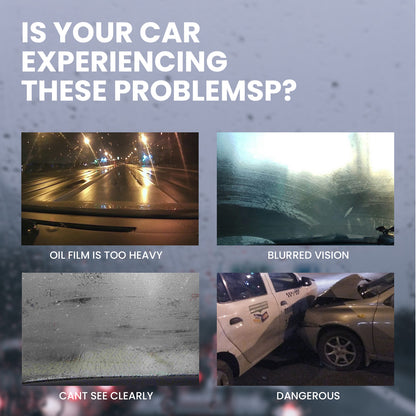 Rayhong Car Anti-Fog And Anti-Rain Wipes, Car Water-Free Glass Cleaning Anti-Fog And Anti-Rain Decontamination Wipes