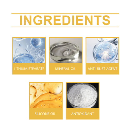 Automotive Care Grease, Automotive Parts Maintenance Multi-Function Lubrication Axle Clean Grease