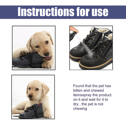 Yegbong Anti-Chewing Bitter Spray For Pets, Prevent Dogs Tearing Apart Homes Scratching And Biting Long-Lasting Indoor Repellent Spray