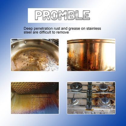 JAYSUING Stainless Steel Cleaning Cream Kitchen Utensils Clean Pot Bottom Black Dirt Stains Rust Polishing Detergent