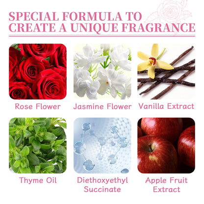 OUHOE Perfume Ball, Portable Long-Lasting Fragrance Refreshing Fragrance Fresh And Elegant Dating Perfume
