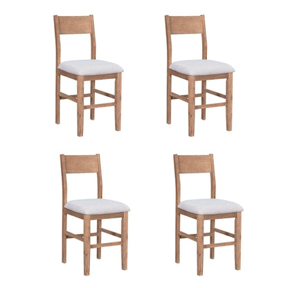 Farmhouse Counter Height 5-Piece Dining Table Set with 1 Rectangular
