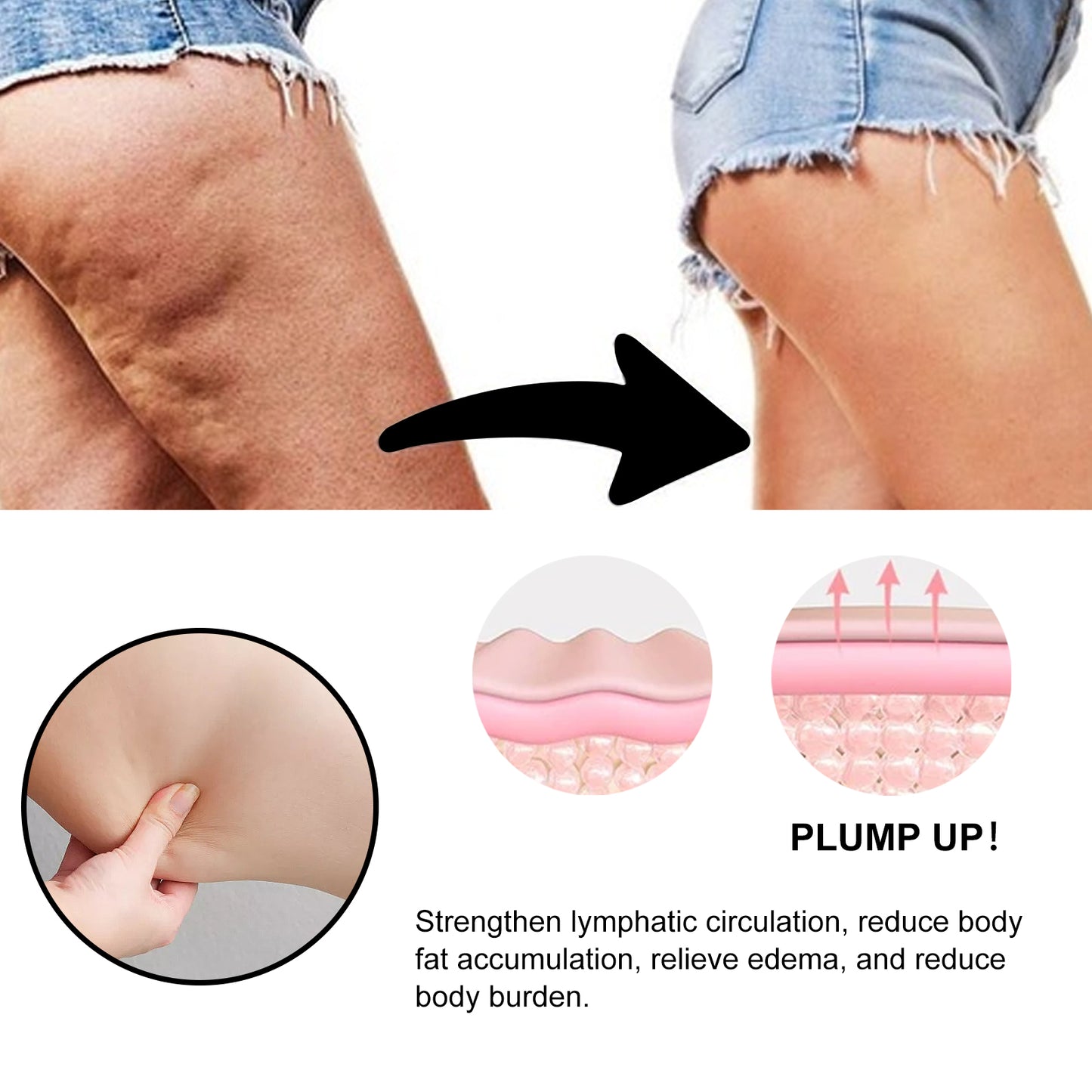 Pilant Care Ice Silk Foot Pads, Ease Joint Soreness And Swelling Earthworm Leg Vein Massage Care Pad