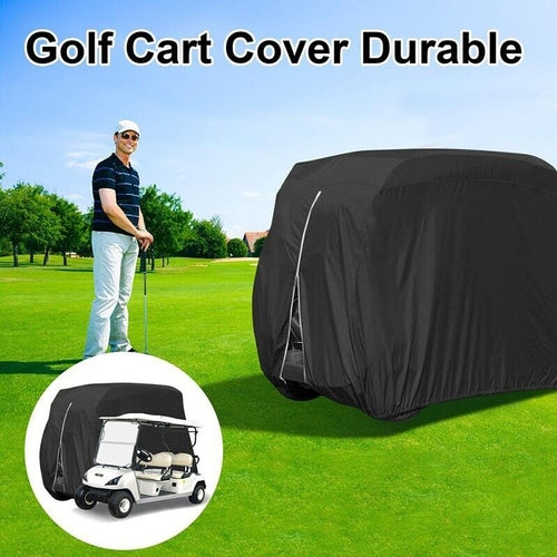 Waterproof Golf Cart Cover Zipper 4 Passenger EZ GO Club Car Yamaha