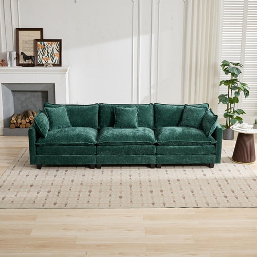 Cloud Sofa 3 Seats Ottoman Is Not Included, Modern Sectional Couch,
