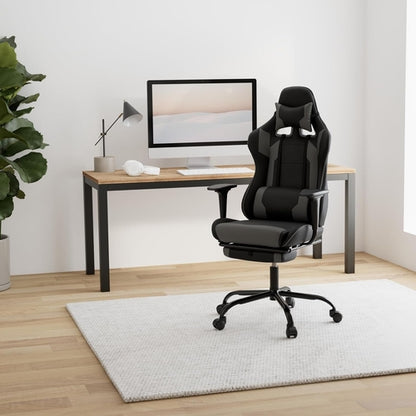 High Back Ergonomic Office Chair With Lumbar Support Grey