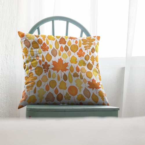 Autumn Decor Throw Pillow, Living Room Sofa Fall Decor Pillow Cover by