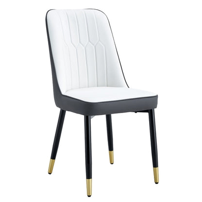 Modern Dining Chairs Set of 4 – PU Leather Upholstered Chairs with