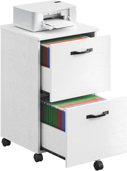 2 Drawer File Cabinet White Office Filing Cabinet For A4 And Letter