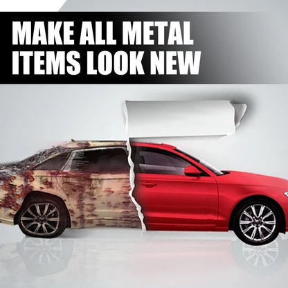 Iron Powder Remover, Wheel Hub Metal Parts Cleaning Decontamination Turn Add Bright Rust Removal Spray