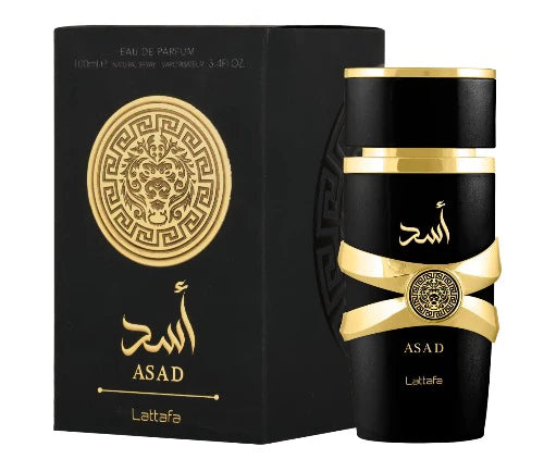 Lattafa Asad Eau De Parfum 3.4oz