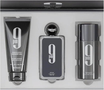 Afnan 9 Pm 3 Piece Gift Set