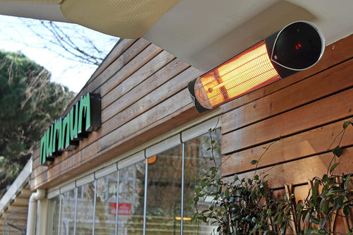 Infrared Electric Patio Heater - Indoor/Outdoor Heater - Portable