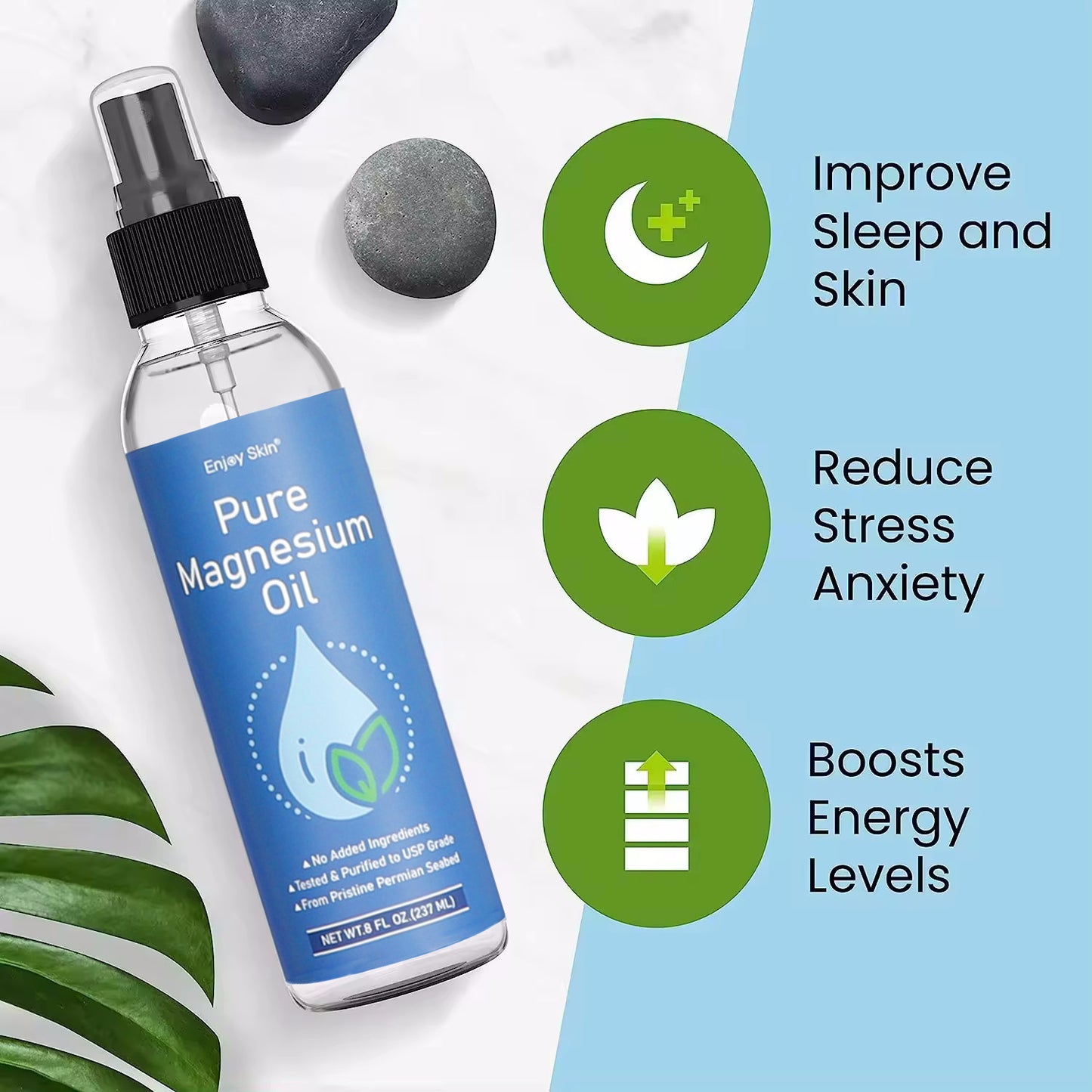 Body Care Provides Effective Magnesium Benefits and Joint Support Magnesium Oil Spray