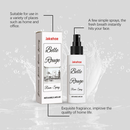 Jakehoe Jasmine Fragrance Indoor Spray, Indoor Living Room Bathroom Lasting Fragrance Purifying Air Spray