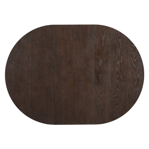 Modern 5-Piece Extendable Round Dining Table Set with 16.2inch