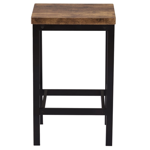 Counter Height Extra Long Dining Table Set with 3 Stools Pub Kitchen