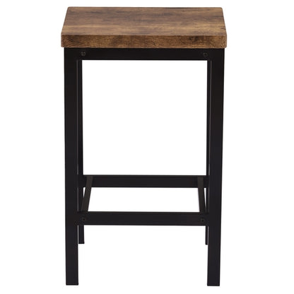 Counter Height Extra Long Dining Table Set with 3 Stools Pub Kitchen