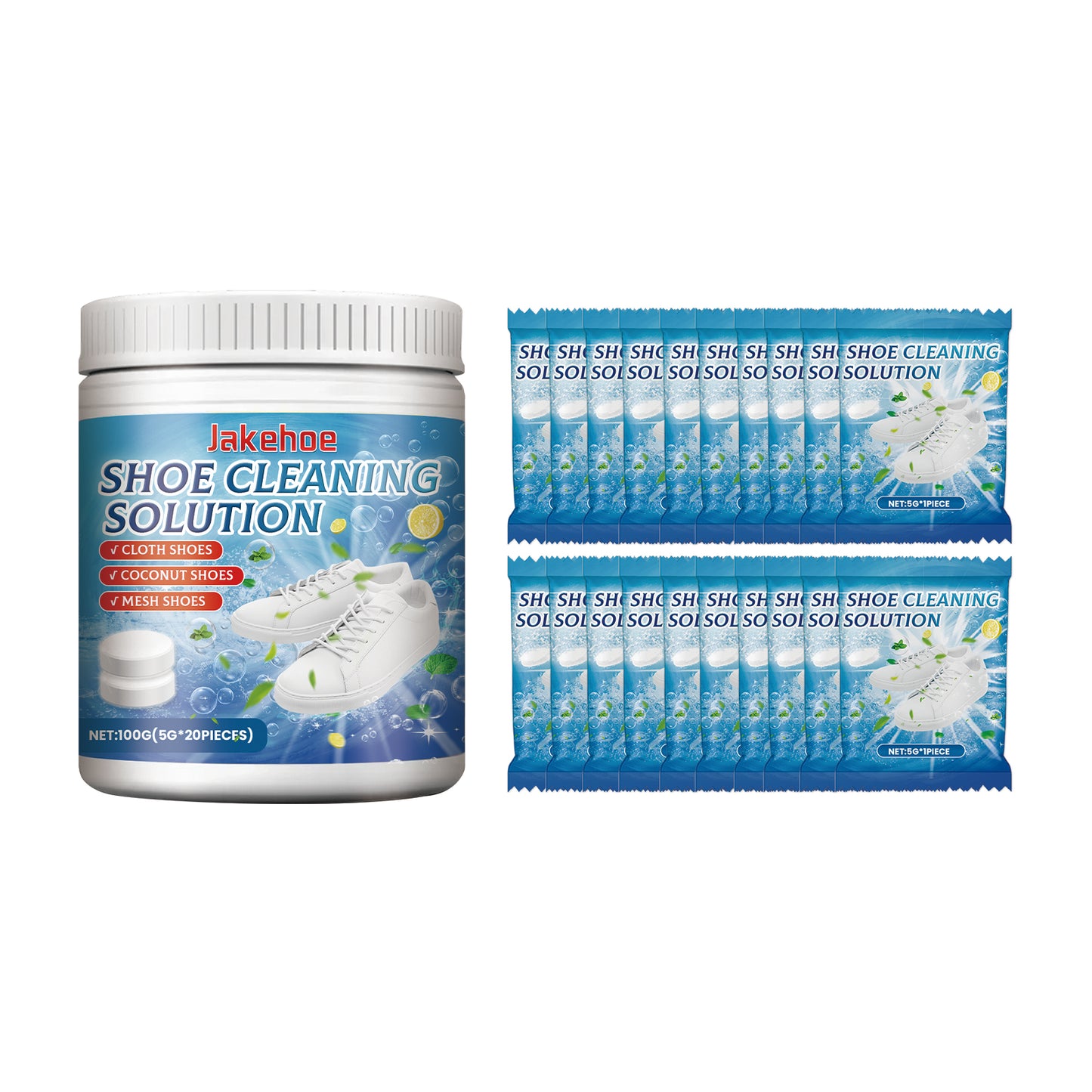 Small White Shoe Cleaning Tablets, Sneakers Canvas Shoes Small White Shoes Yellow Decontamination Bright White Cleaning Sheet