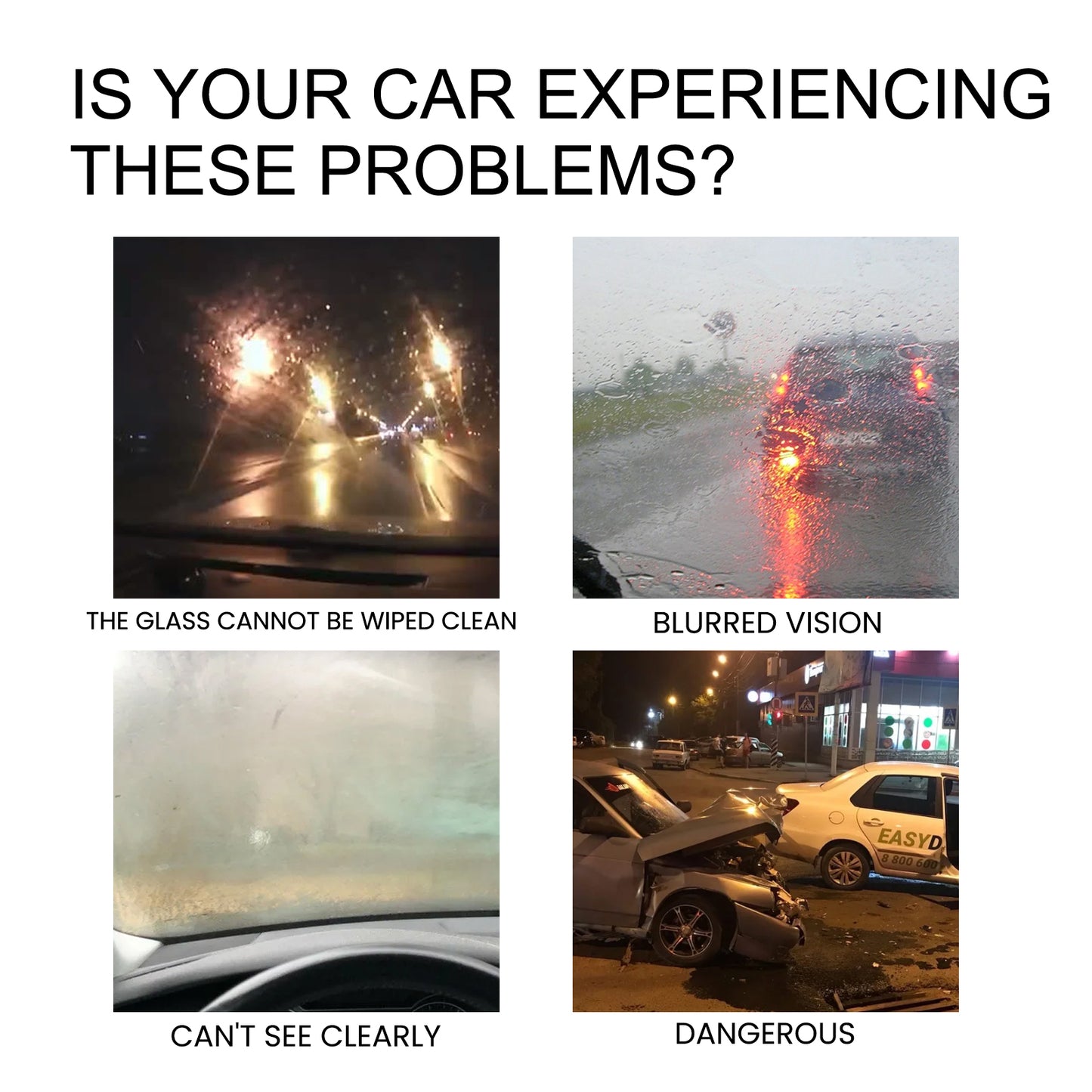 Windshield Cleaner Multifunctional Car Window Glass Cleaning Decontamination Fog Removal Cleaner