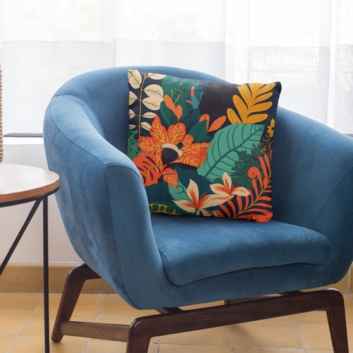 Floral Home Decor Throw Pillow, Living Room Sofa Decor Cushion Cover