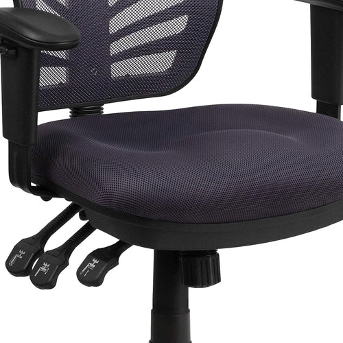 Nicholas Mid-Back Ergonomic Mesh Office Chair Dark Gray