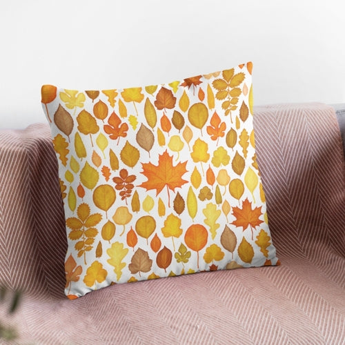 Autumn Decor Throw Pillow, Living Room Sofa Fall Decor Pillow Cover by