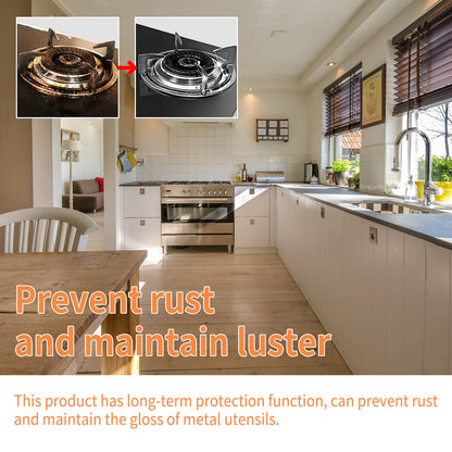 Multi-Purpose Cleaning Cream, Household Kitchen Stove Hood Stains And Oil Stains Easily Clean And Polish