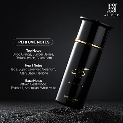 Ahmed Al Maghribi Kaaf Noir Extrait De Parfum