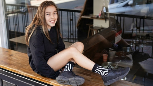 Kids Zebra Socks
