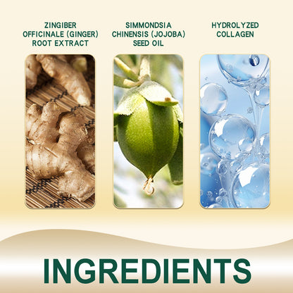 Ginger Hair Ointment, Care For Hair Follicles, Strengthen Hair, Moisturize Hair, Prevent Hair Breakage And Dense Hair Care Cream