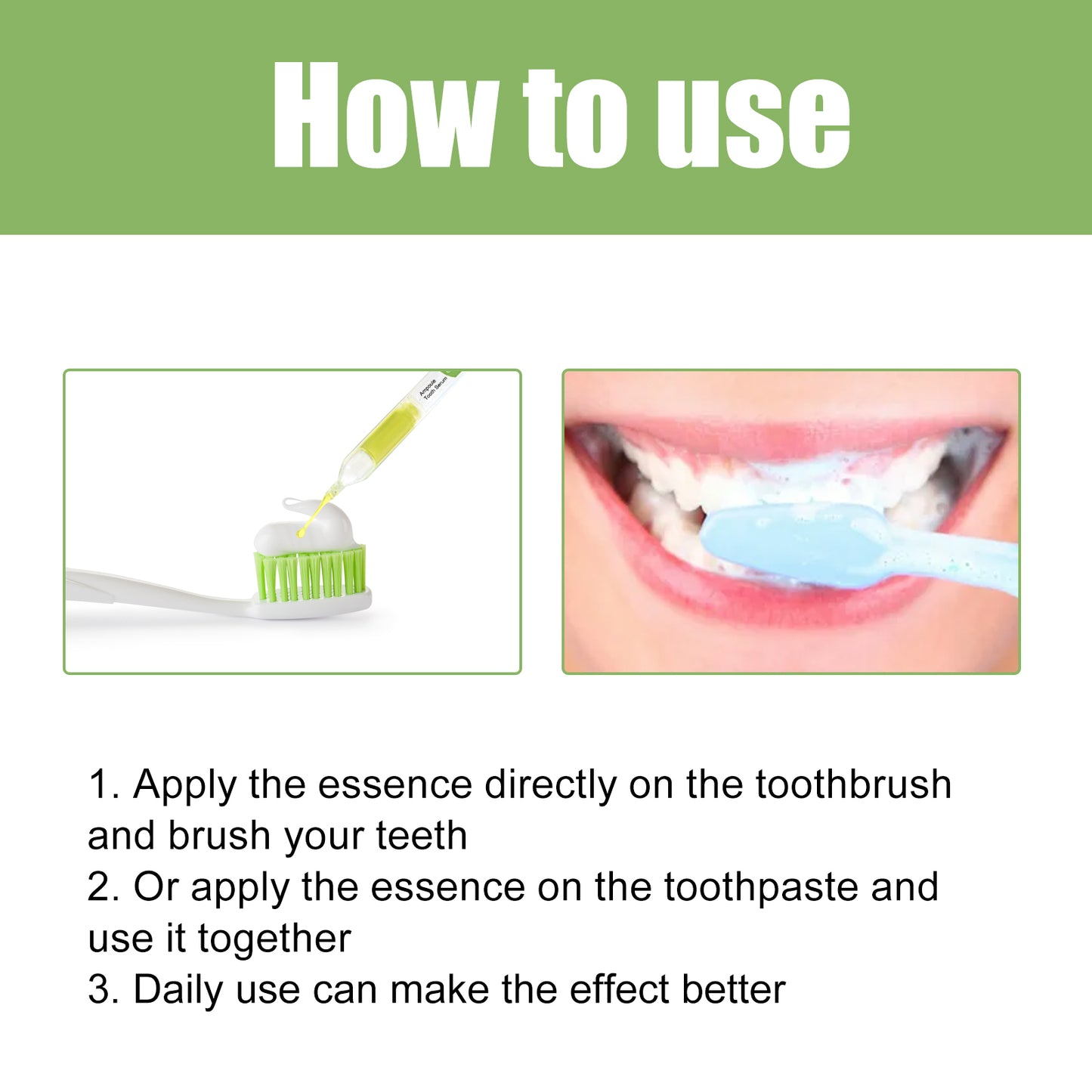 EELHOE Teeth Whitening Serum To Remove Stains, Bad Breath, Whitening Teeth And Whitening Teeth