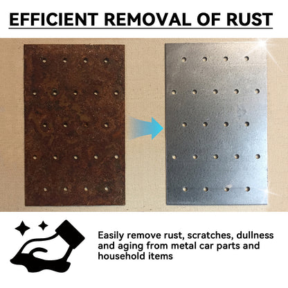 Rust Remover, Multi-Functional Metal Polishing Refurbished Car Wheel Hub Paint Cleaning Rust Remover