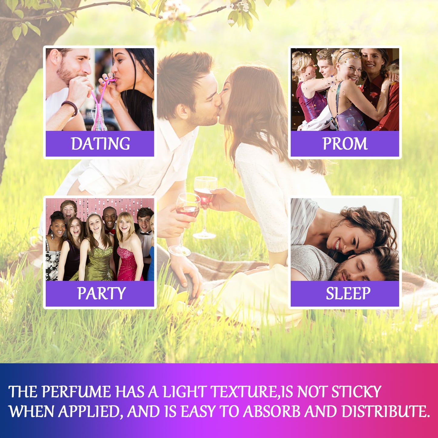North Moon Charm Ball Perfume, Fresh Niche Lasting Fragrance Couple Dating Atmosphere Perfume