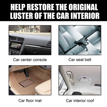 Coating Agent, Car Interior Seat Instrument Panel Clean Stains Polish Maintenance Refurbishment Cleaner