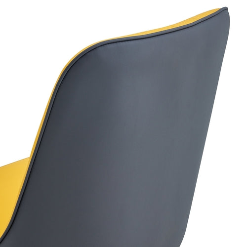 Modern Dining Chairs Set of 4 – PU Leather Upholstered Chairs with