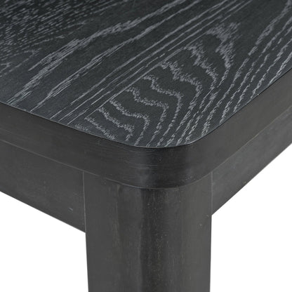 Rustic Extendable Dining Table Set with Removable Leaf, 6 Upholstered