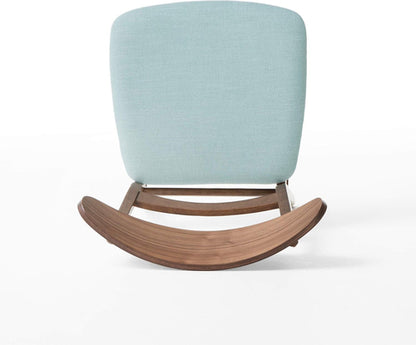 Mid Century Modern Dining Chairs Set Of 4 Mint Upholstery Walnut