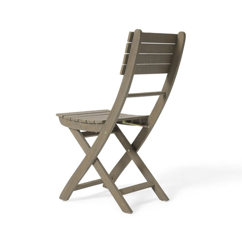 5-Piece Acacia Wood Foldable Outdoor Patio Dining Set