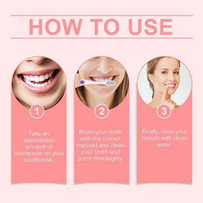 Oralhoe Brightening Fresh Breath Toothpaste Cleaning Care Teeth Brightening Remove Stains Oral Care Herbal Toothpaste