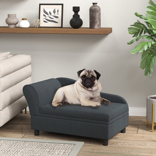Pet Sofa Bed Couch with Storage, Pet Sofa for Cats and Small Dogs,