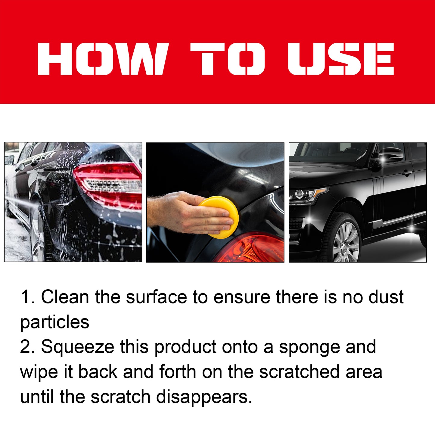 Scratch Remover Paste, Repair Paint Scratches Scratches Polishing And Retouching Paint Maintenance Cream