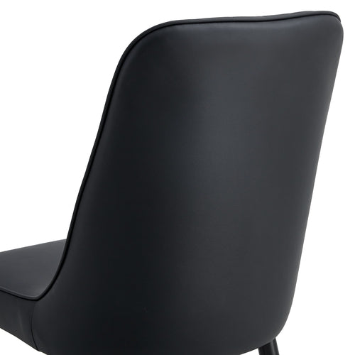 Modern Dining Chairs Set of 4 – PU Leather Upholstered Chairs with