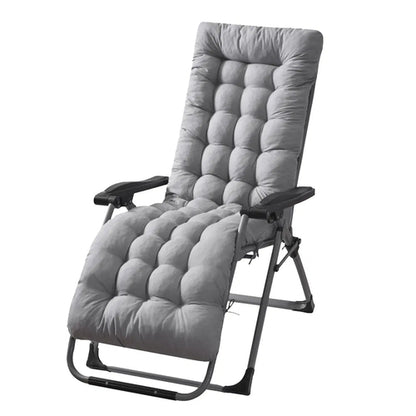 67x22in Chaise Lounger Cushion Recliner Rocking Chair Sofa Mat Deck