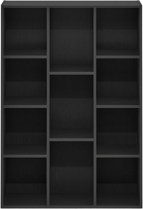 Luder 11-Cube Bookcase Blackwood Modern Living Room