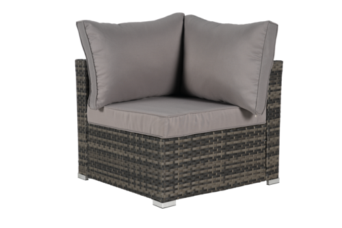 8 Piece Outdoor Patio Sectional Sofa Set – Wicker Conversation Set