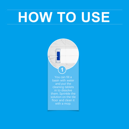 Ceramic Tile Cleaning Effervescent Tablet, Toilet Basin Wall Tile Decontamination And Descaling Brightening Cleaning Tablet