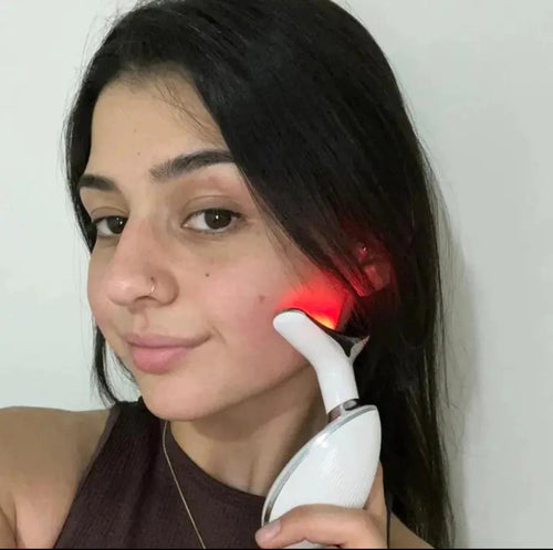 Wavy Chic Beauty Facial Massager, 7 Color Wavy Acne Beauty