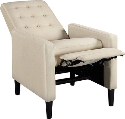 Fabric Recliner Chair Mid Century Modern With Durable Polyester