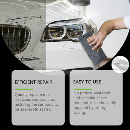 Car Scratch Repair Polishing Cloth, Quick Repair Scratches Scratches Water Stains Cleaning Decontamination Refurbishment